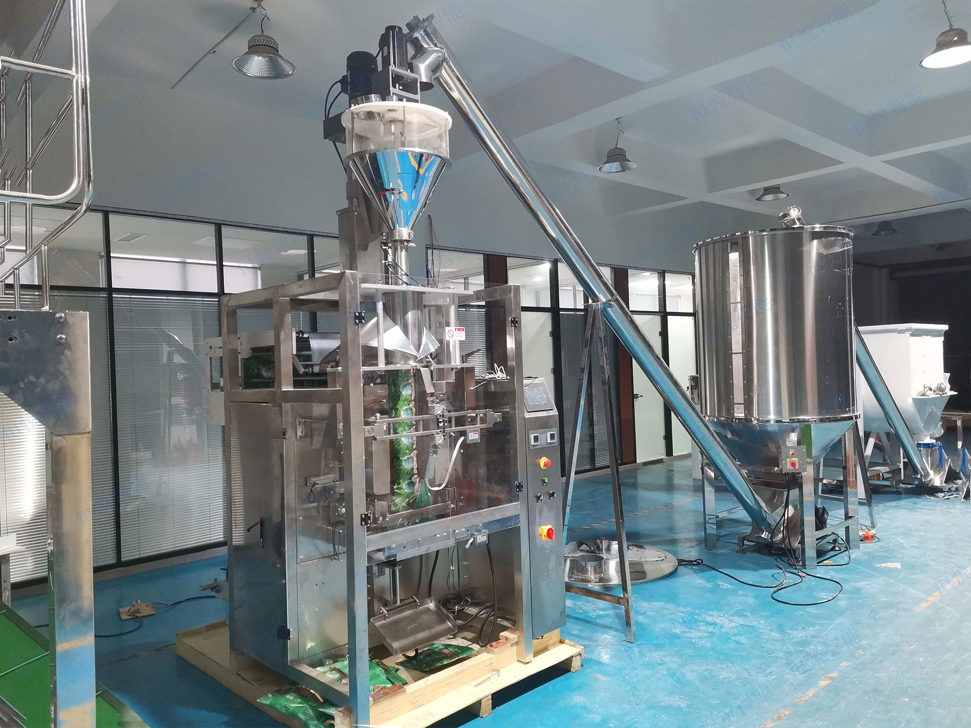 100 - 5000 克全自動(dòng)粉體包裝機(jī)適用廣泛自動(dòng)化程度高